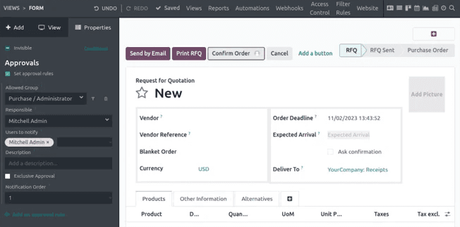 Odoo integrates Accounting, CRM, Sales, Inventory, Manufacturing and more