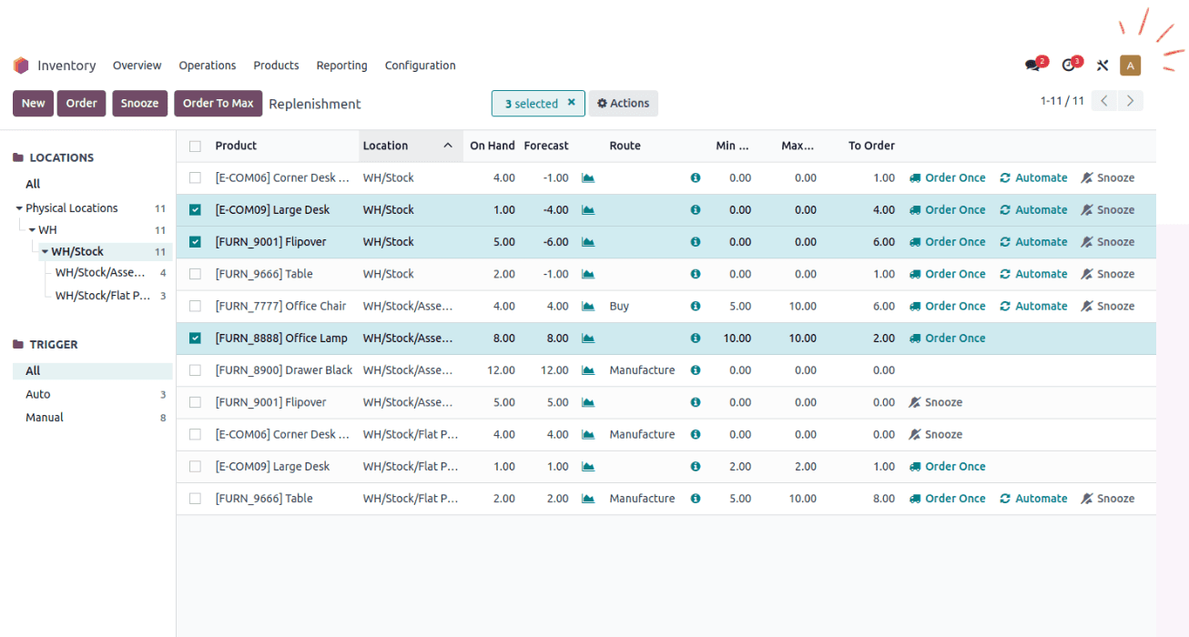 Vendor reminder automation in Odoo