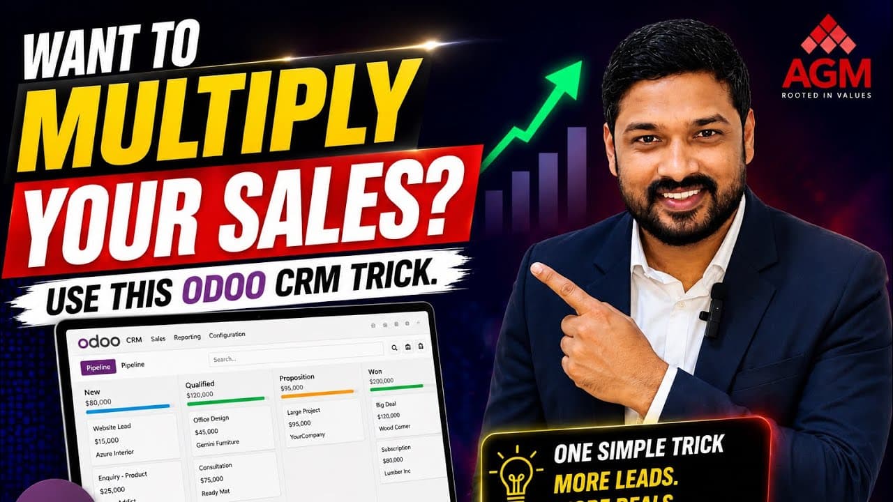 Want to multiply your sales? Use this Odoo CRM trick